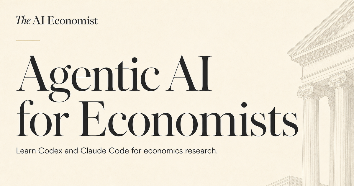 The AI Economist homepage preview